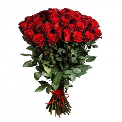 Букет №138 (51 красная роза Фридом)